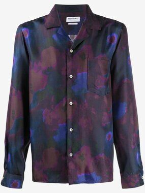 PRESIDENTS Shirt Rangi Psycho Flower Silk Shirt